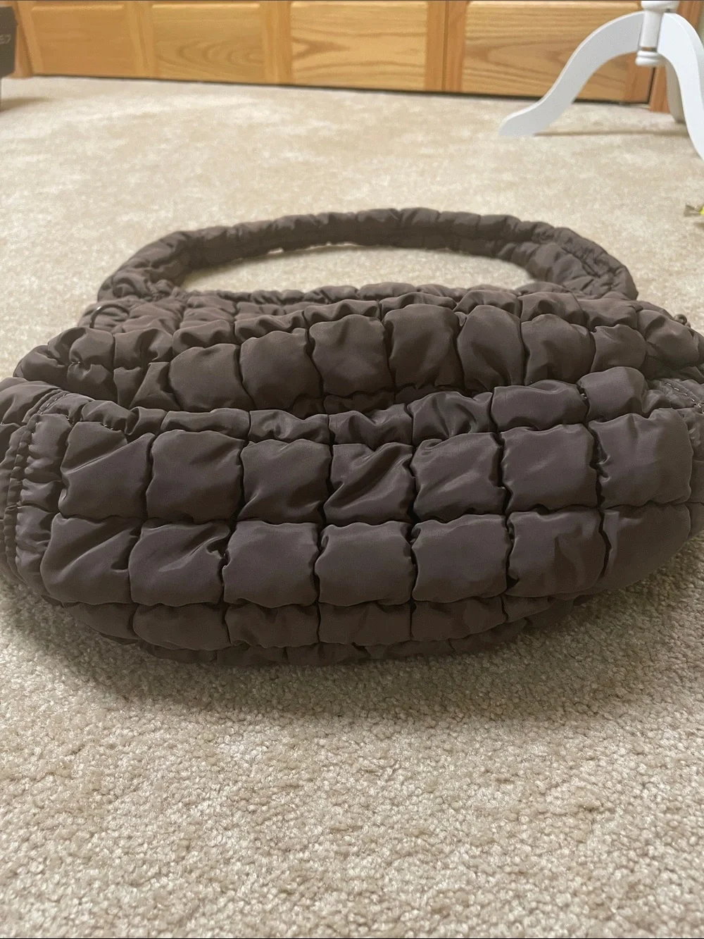 Urban Expressions Tamsin Quilted Puffer Hobo Bag